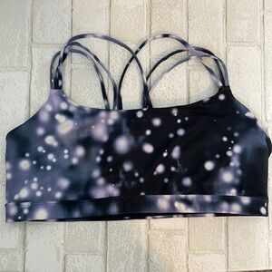 GapFit Eclipse Galaxy Print Low Impact Sports Bra